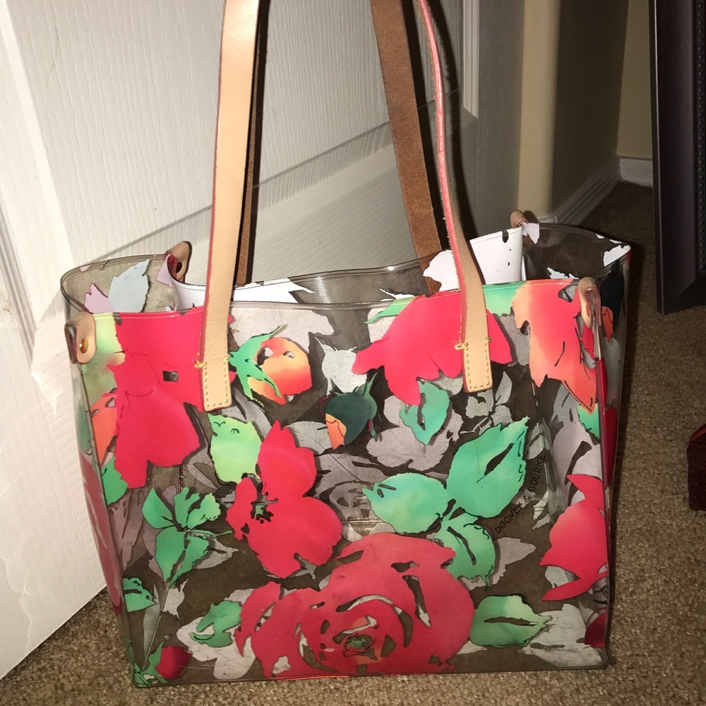 Dooney & Bourke clear handbag